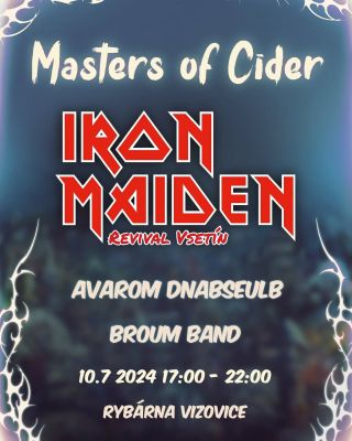 Ve středu 10.7. 2024 to rozjedeme ve velkém stylu!!! Bude to příprava na Bruce Dickinsona, který vystoupí ve Vizovicích o...