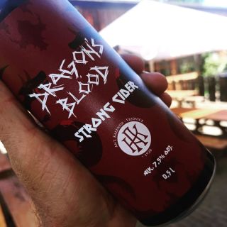 Limitovaná edice plechovek Dračí krve🐉, suchý, hořký silný cider🍎 Masters of Cider 2024 #natural#cider#mastersofcider
